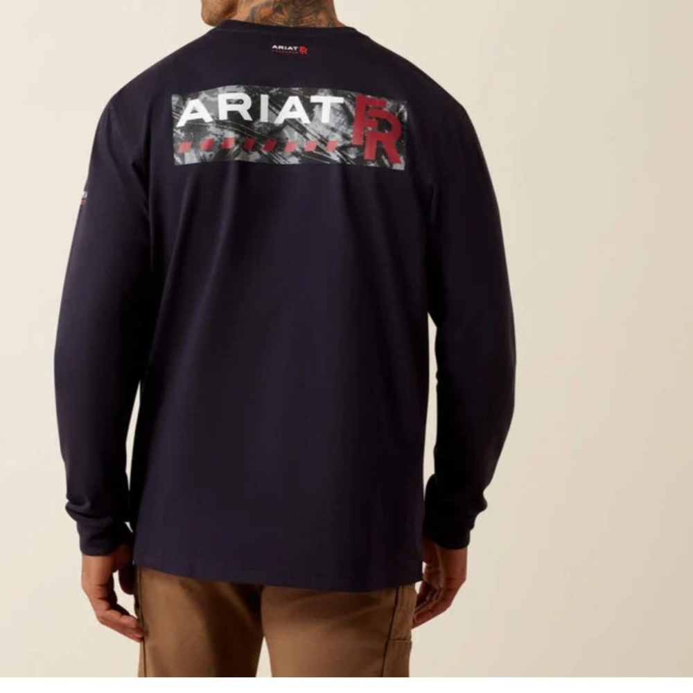Arita FR Air Graphic Logo Long Sleeve T-shirt NWT Size 2XL